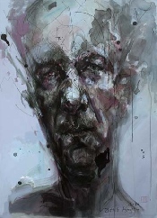 N°120 - acrylique - 116 x 81 cm